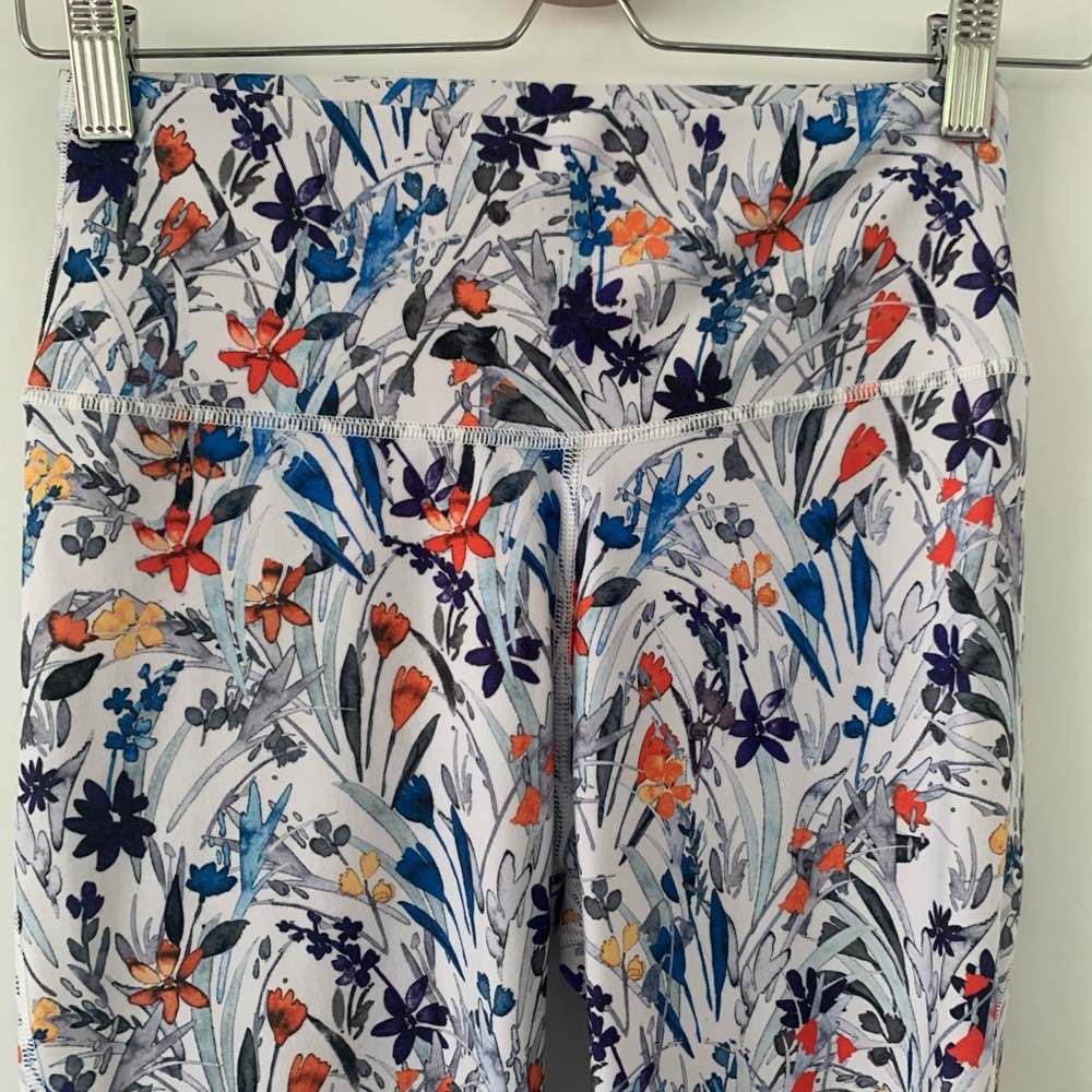 Fabletics floral print workout leggings